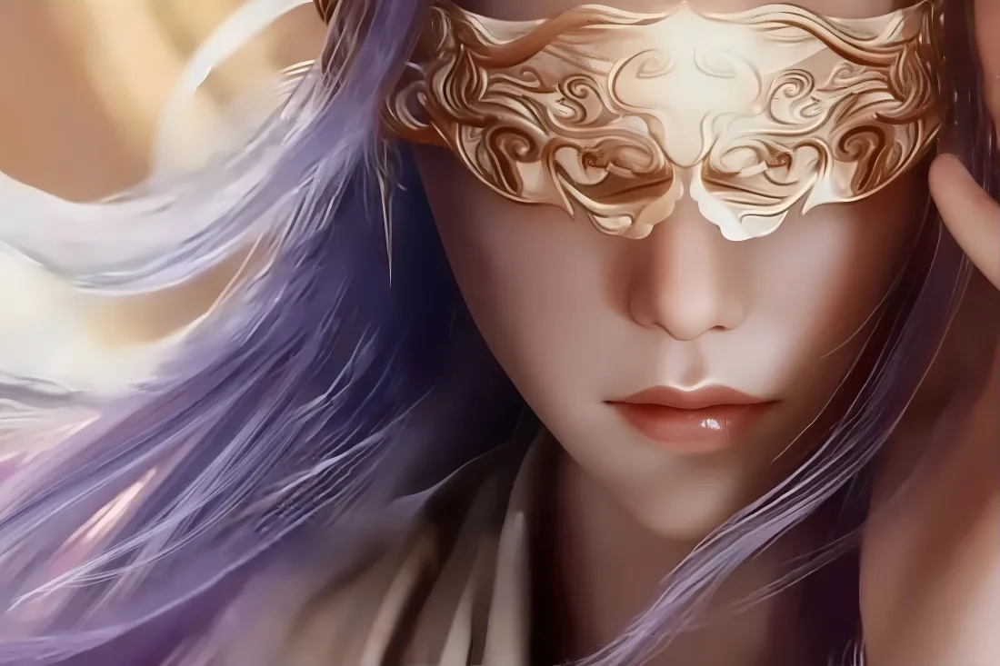 4k云霄壁纸｜古风面具背景图片 - 师兄啊师兄「哲风壁纸」