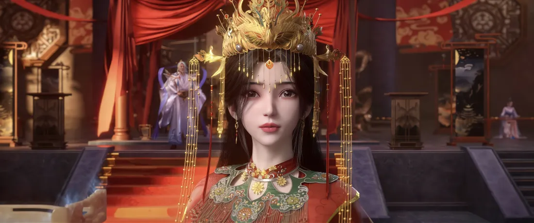 6k仙逆李慕婉壁纸｜古风红装背景 - 仙逆「哲风壁纸」