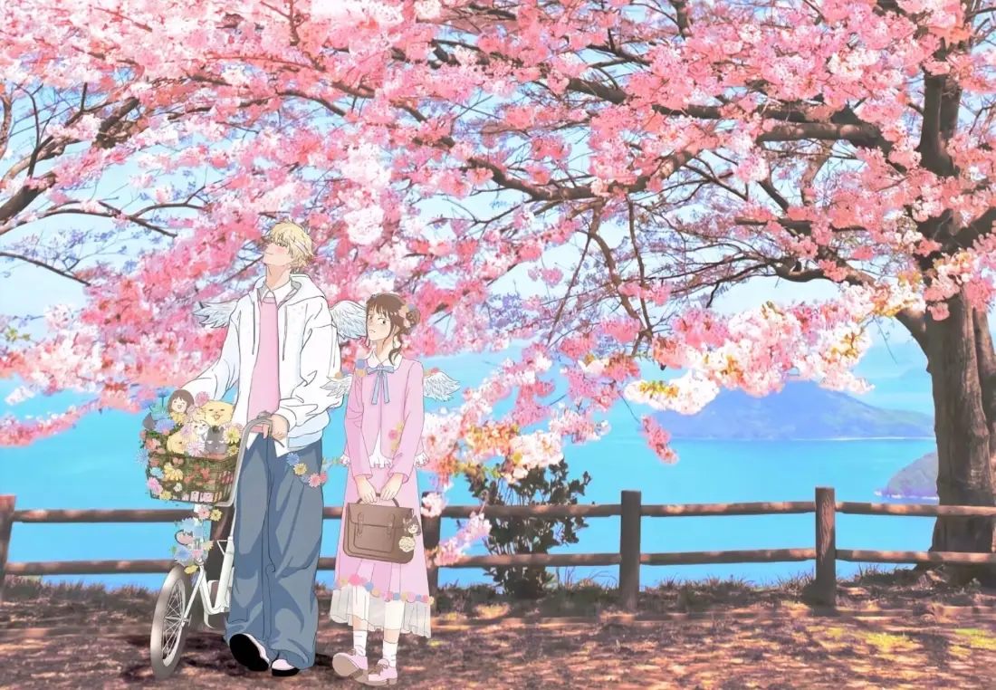 2k跳跃青春壁纸｜樱花背景图片 - 志摩聪介 岩仓美津「哲风壁纸」