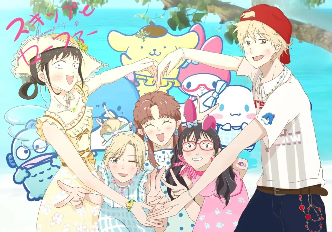 2k跳跃青春壁纸｜夏日背景图片 - 动漫角色「哲风壁纸」