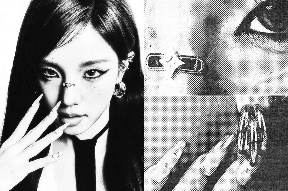 2k宋雨琦壁纸｜黑白背景图片 - 辣妹「哲风壁纸」