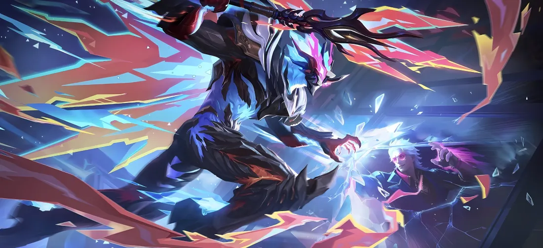 3k吕布壁纸｜王者荣耀背景图 - 荣耀典藏机甲战斗「哲风壁纸」