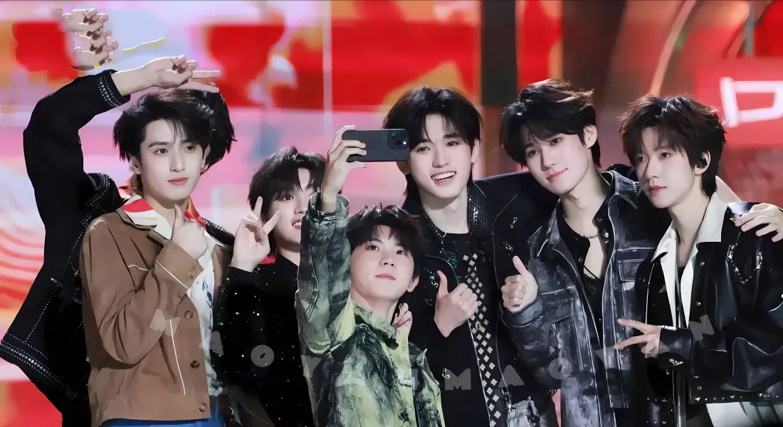 4k时代少年团壁纸｜演唱会背景图片 - 舞台合影「哲风壁纸」