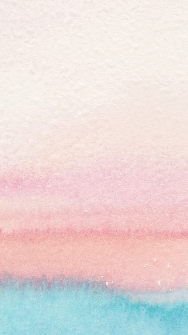 水彩渐变手机壁纸｜粉色背景图片 - 清新治愈「哲风壁纸」