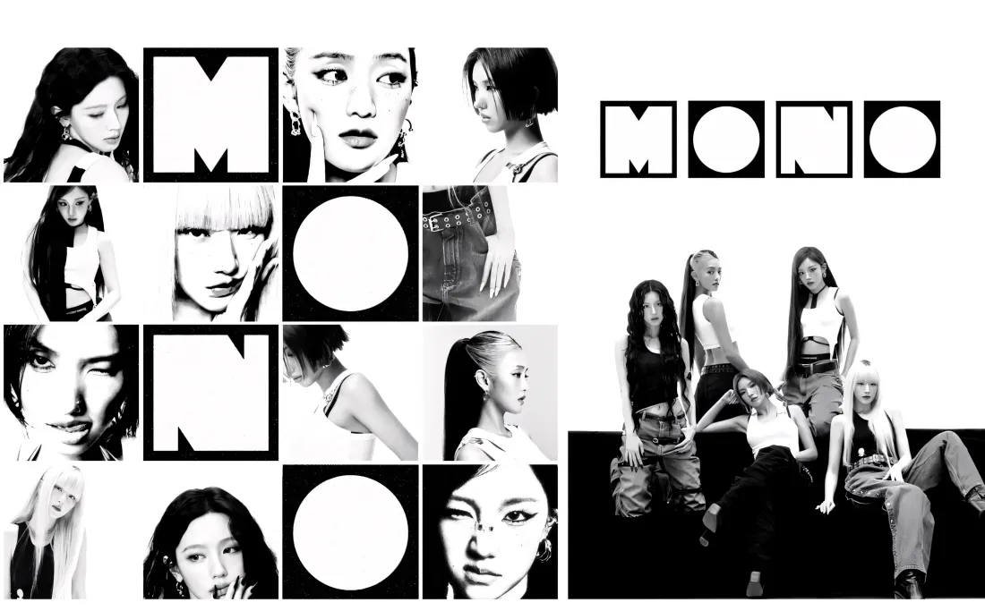 3k(G)I-DLE壁纸｜黑白背景图片 - MONO韩国女团「哲风壁纸」