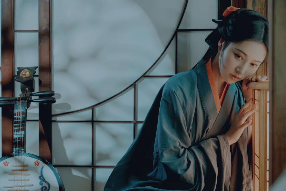 3k古风女子壁纸｜古风背景图片 - 古装汉服「哲风壁纸」
