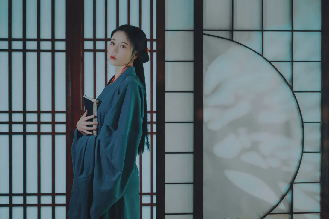 3k古风女子汉服壁纸｜古风室内背景图片 - 古代生活「哲风壁纸」