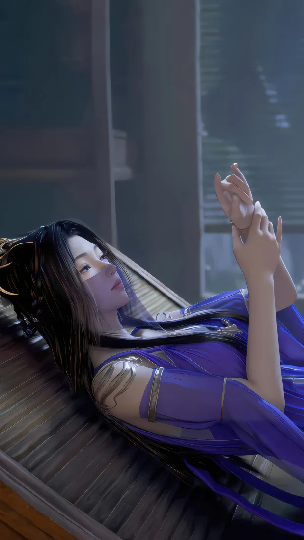 紫灵手机壁纸｜凡人修仙传背景图片 - 紫色古风「哲风壁纸」