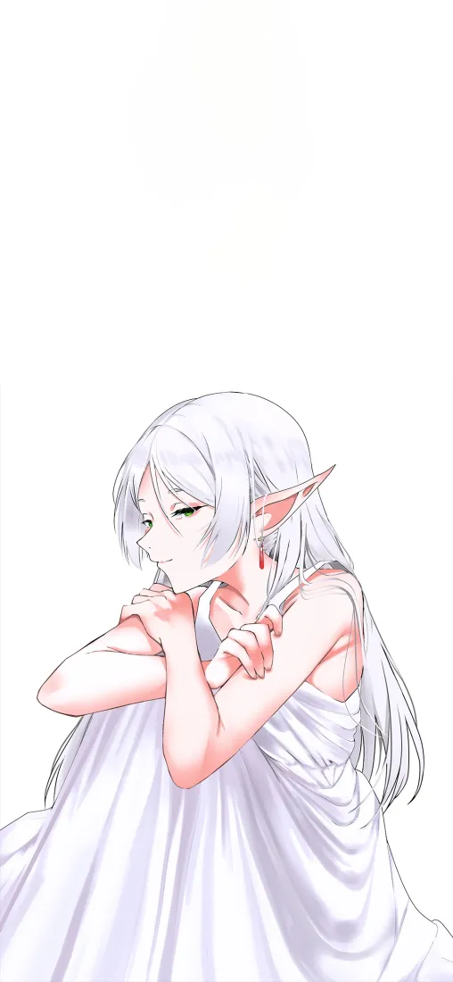 葬送的芙莉莲手机壁纸｜简约背景 - 芙莉莲「哲风壁纸」