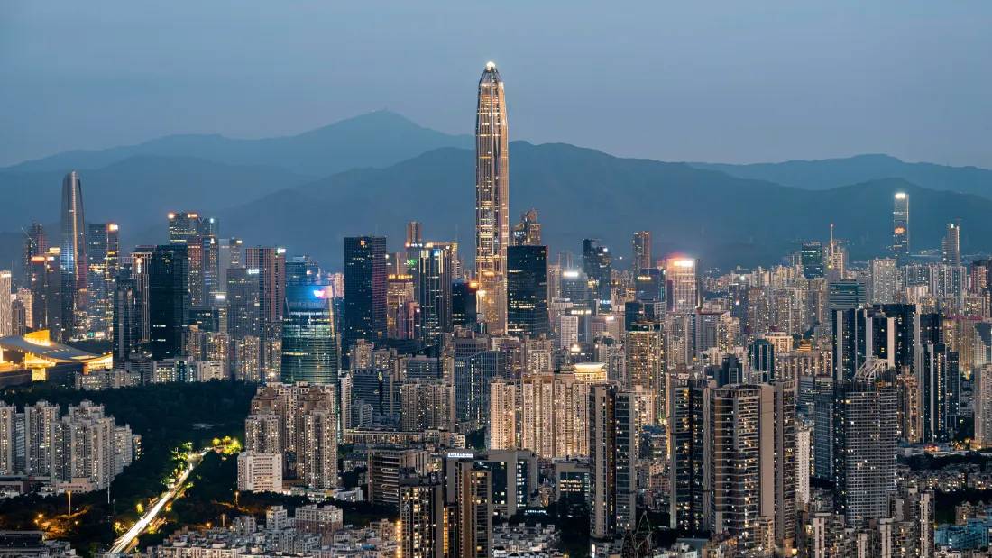 香港手机壁纸｜城市夜景背景图片 - 高楼建筑群「哲风壁纸」