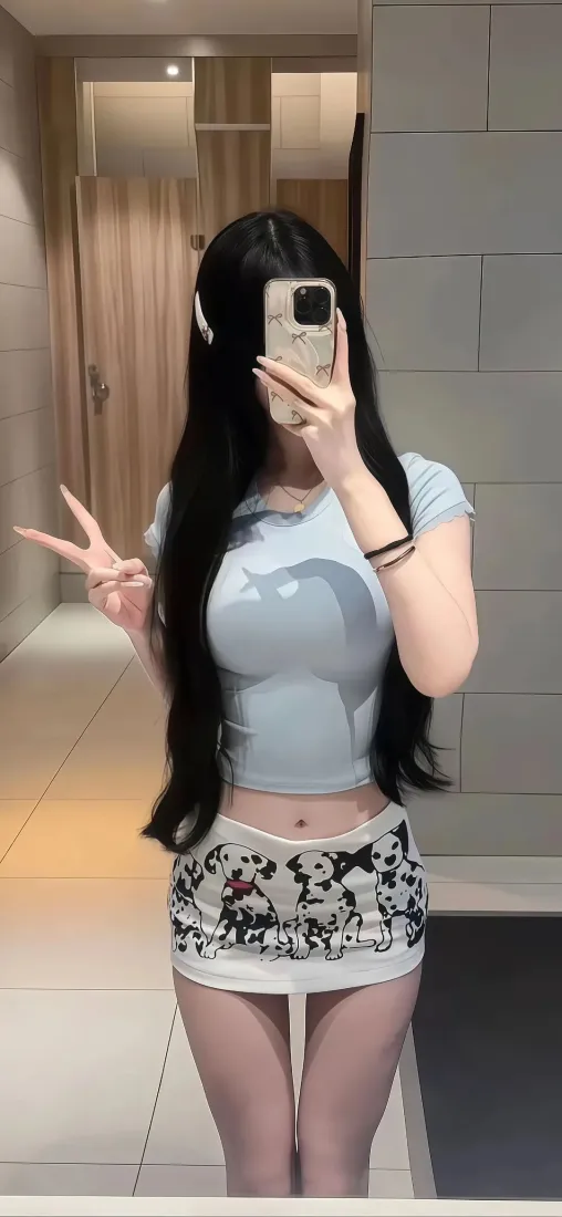 长发美女手机壁纸｜Ios背景图片 - 黑丝自拍「哲风壁纸」