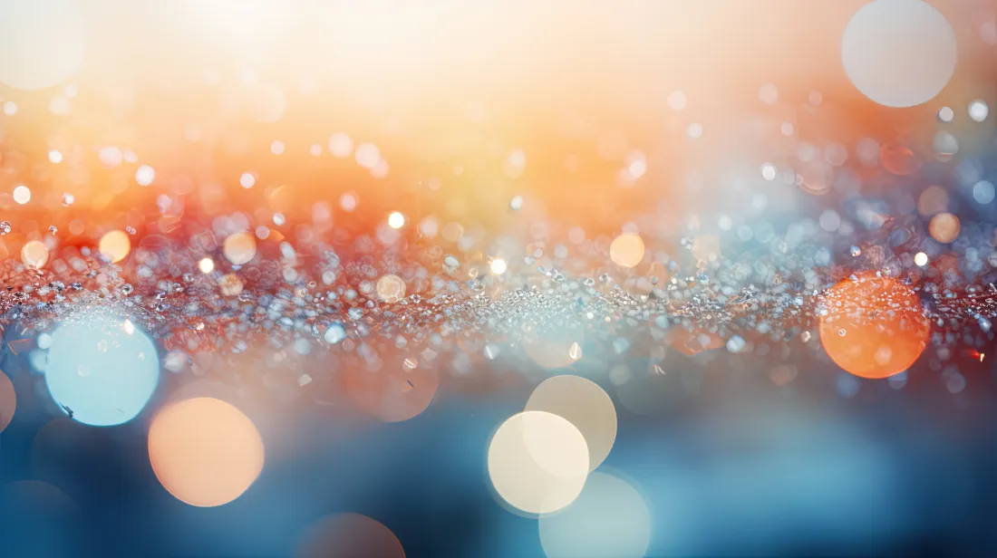 6k光斑壁纸｜梦幻背景图片 - 彩色水珠「哲风壁纸」