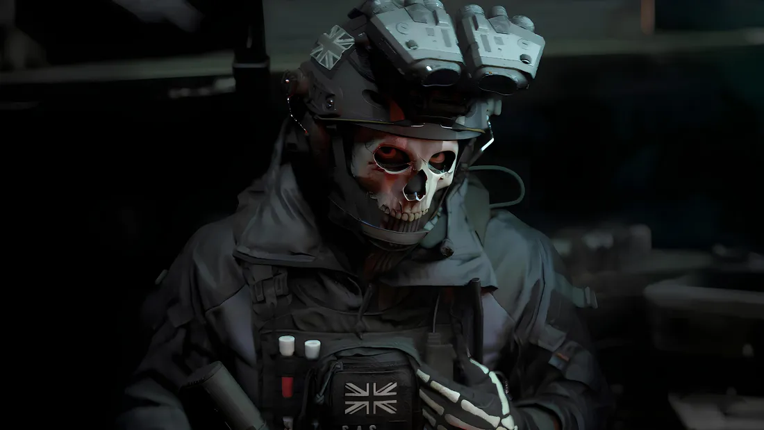 8k使命召唤幽灵壁纸｜暗黑背景图片 - 战术装备「哲风壁纸」