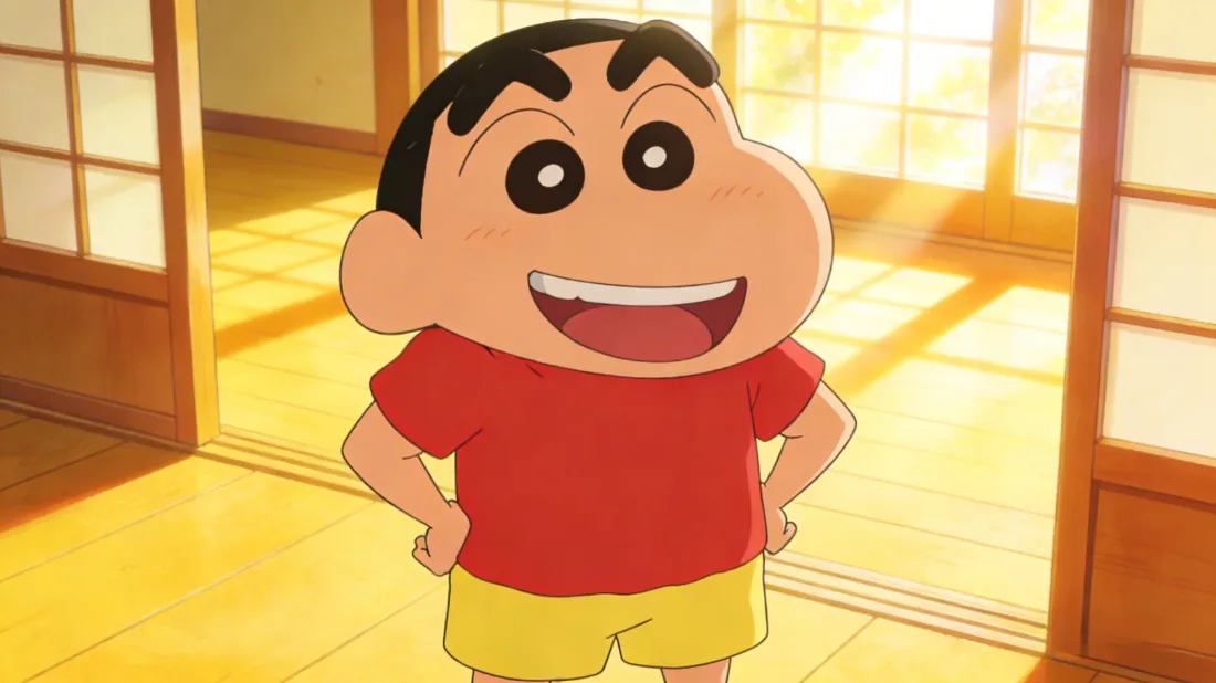 3k蜡笔小新壁纸｜日式房间背景图 - 红色上衣「哲风壁纸」