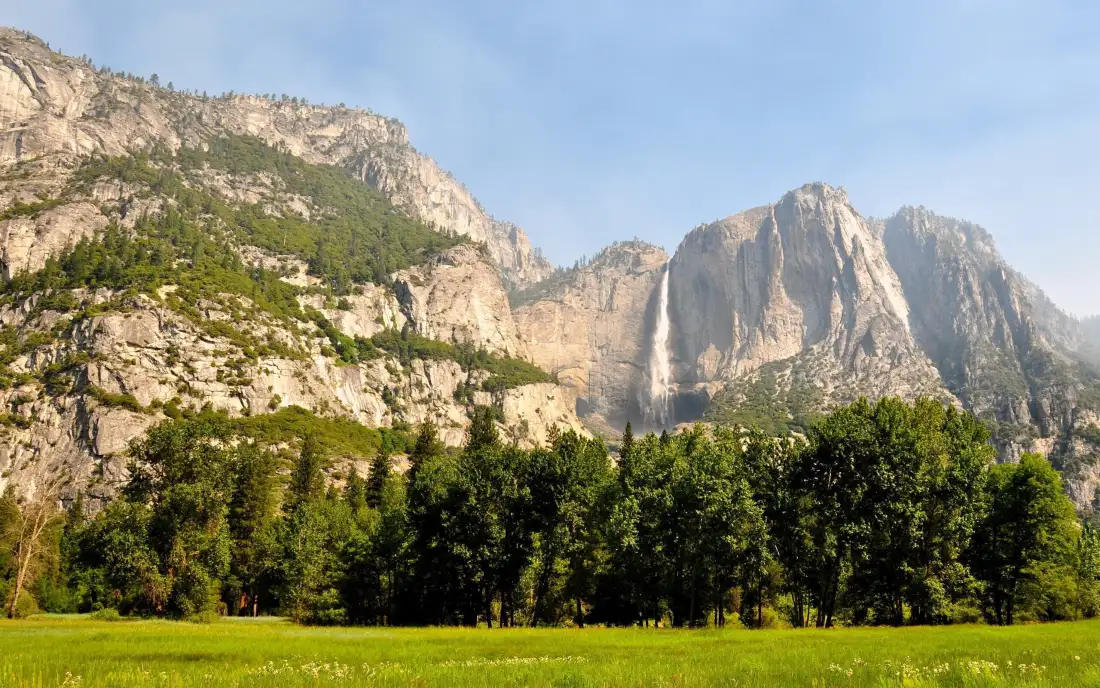 3k自然风景壁纸｜自然背景 - 山脉瀑布森林「哲风壁纸」