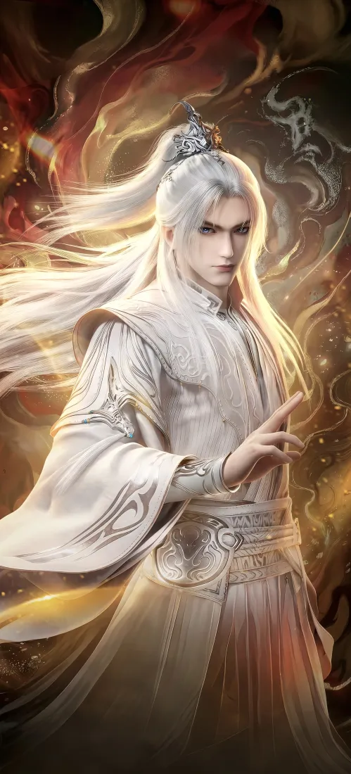 王林手机壁纸｜仙逆背景图片 - 古风白发「哲风壁纸」