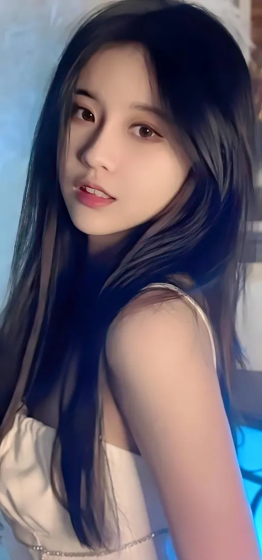 长发美女手机壁纸｜室内背景图片 - 浅色系「哲风壁纸」