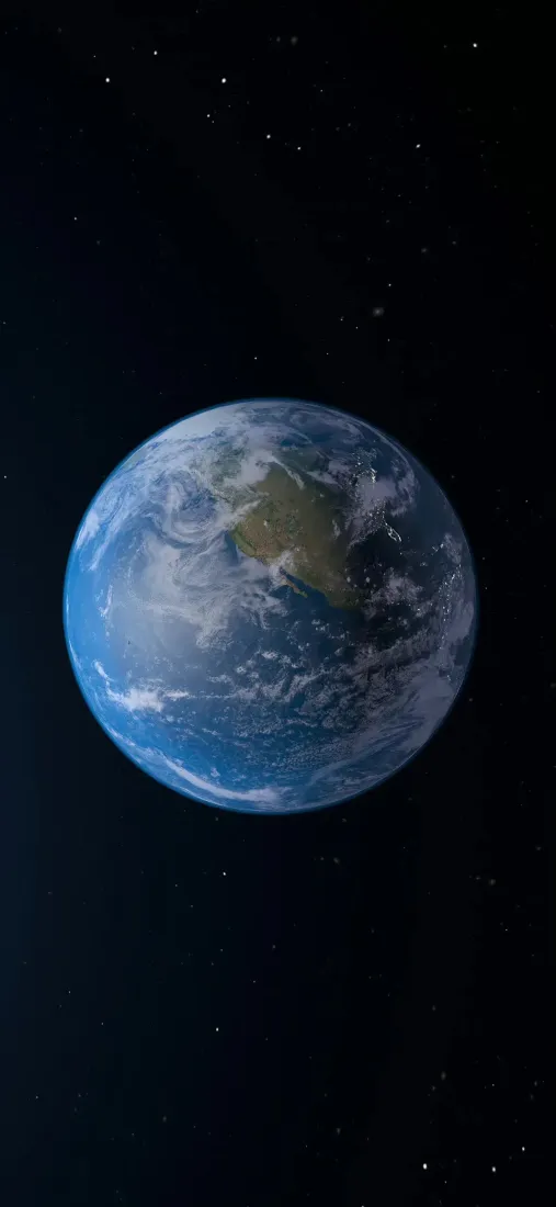 地球手机壁纸｜太空背景图片 - 宇宙行星「哲风壁纸」