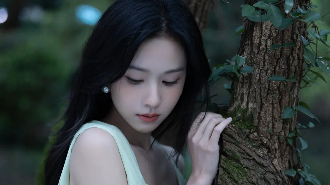 4k陈都灵壁纸｜森系背景图片 - 清新户外写真「哲风壁纸」