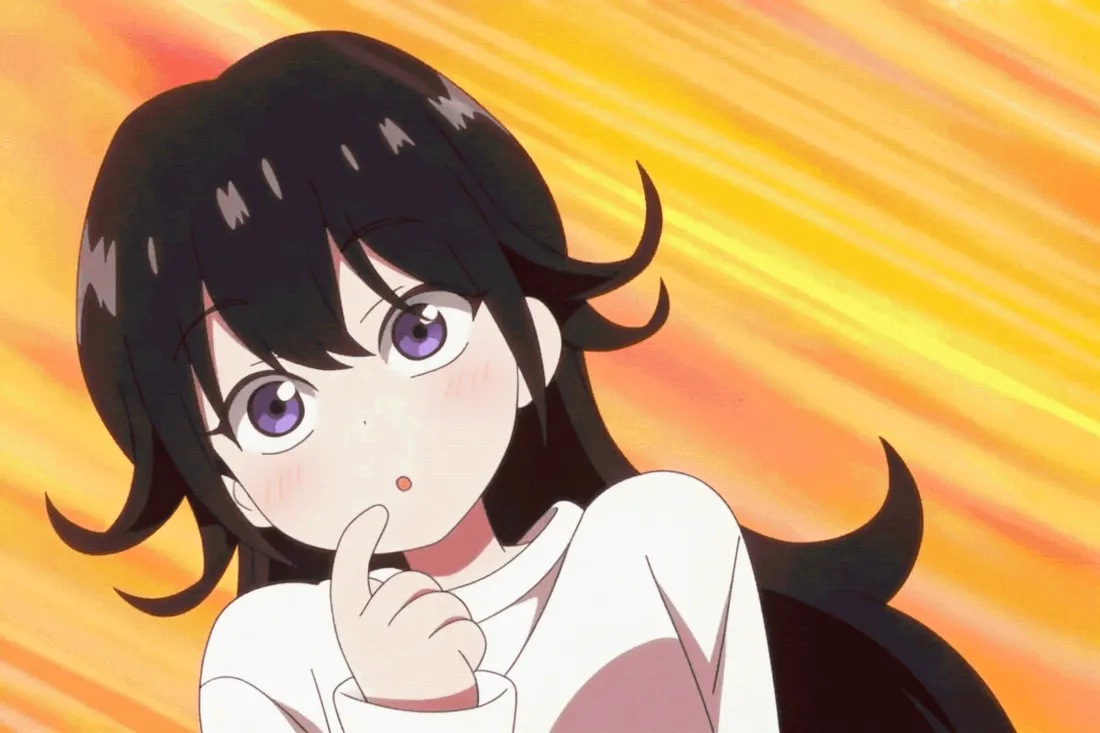 3k李诗雅壁纸｜动漫背景图片 - 萌 黑长紫眼「哲风壁纸」