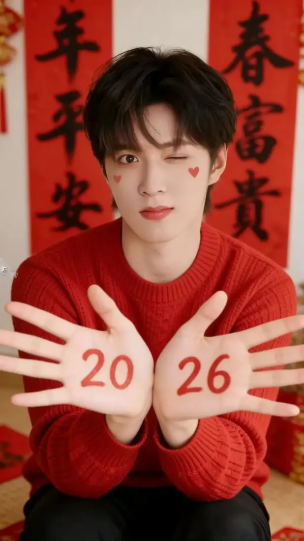 贺峻霖手机壁纸｜新年背景图片 - 时代少年团「哲风壁纸」