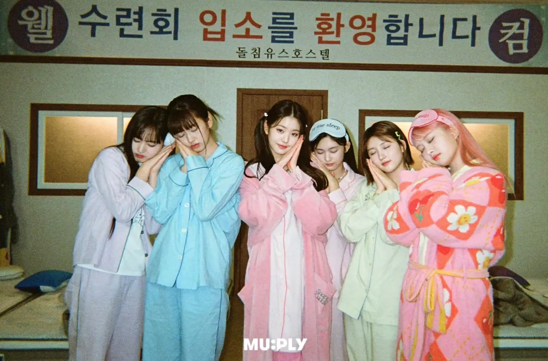 5kIVE女团壁纸｜睡衣聚会背景图片 - 甜美少女风「哲风壁纸」