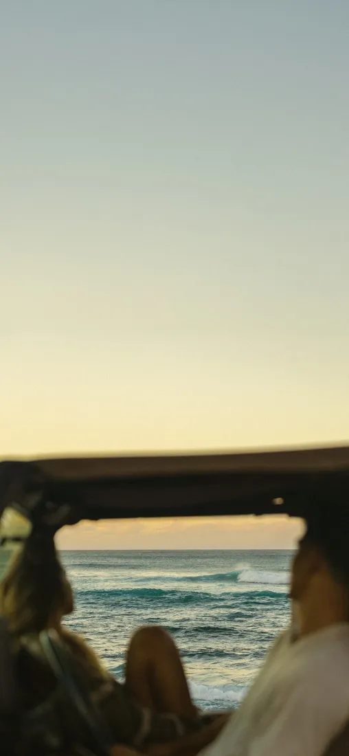 海边自由手机壁纸｜海边背景图片 - 黄昏「哲风壁纸」