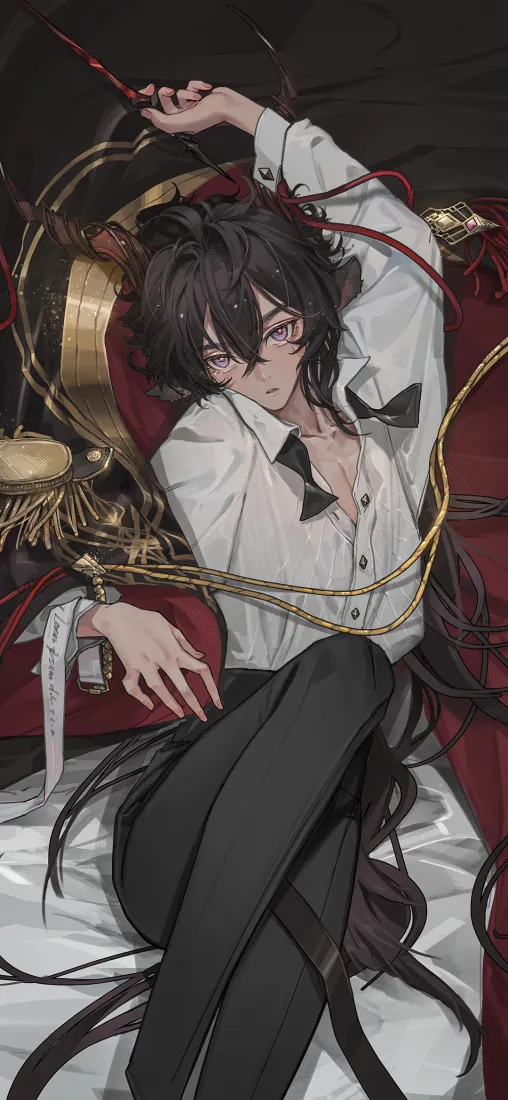黑键手机壁纸｜明日方舟背景图片 - 暗色游戏角色「哲风壁纸」