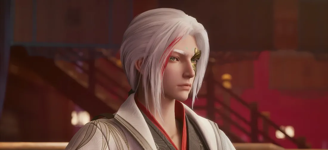 4k沧元图宴尽壁纸｜红背景 - 国漫男主「哲风壁纸」