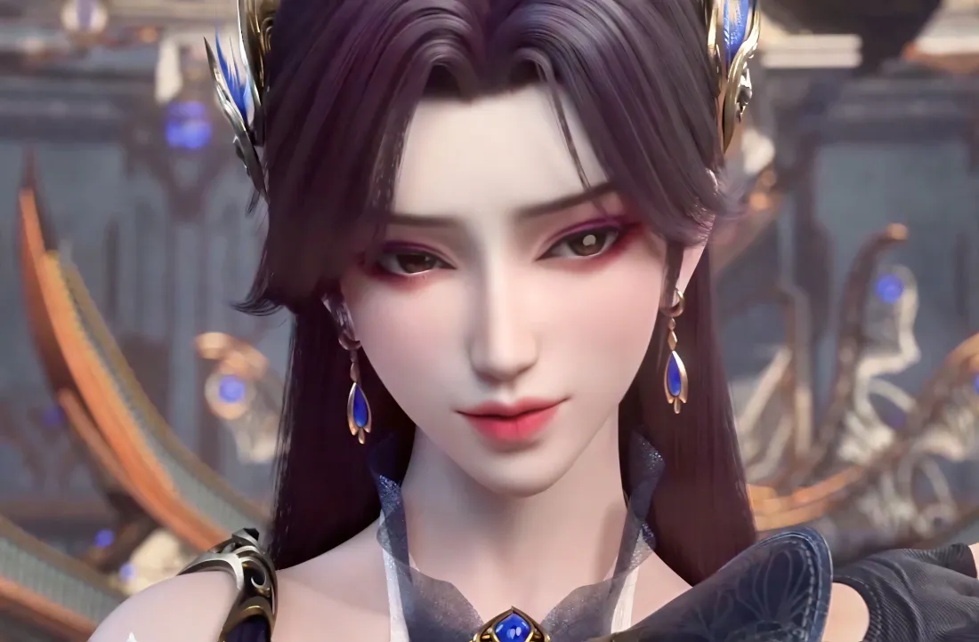 3k（国漫女神壁纸｜玄幻背景图片 - 精致妆容）「哲风壁纸」