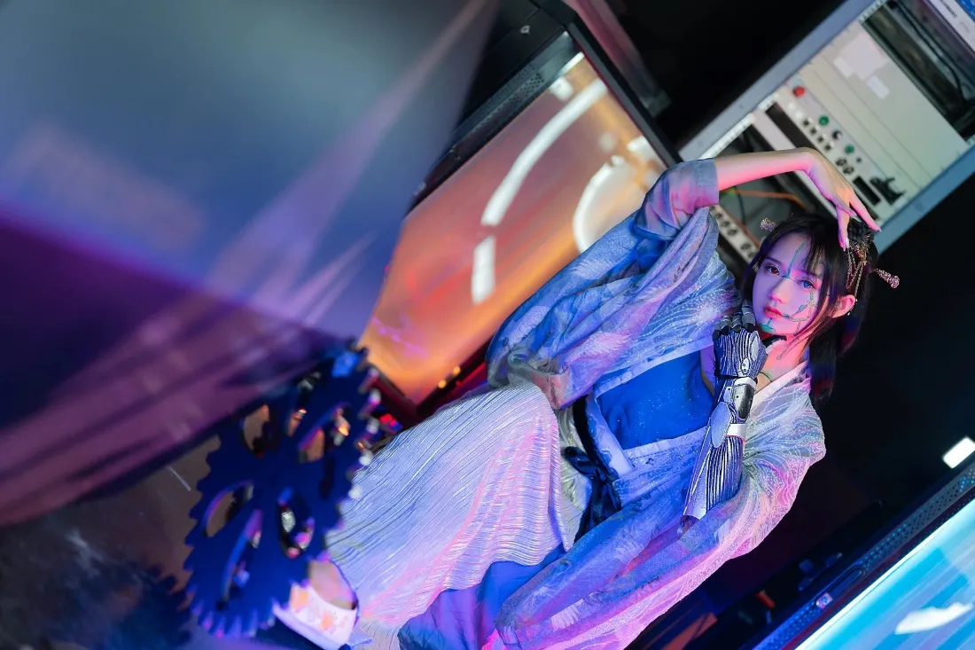 赛博古风手机壁纸｜机械齿轮背景图片 - 未来科技「哲风壁纸」