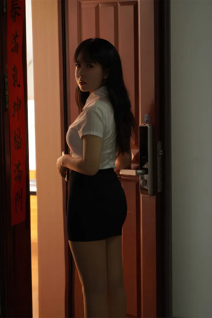 职场女性手机壁纸｜办公室背景图 - 职业装「哲风壁纸」