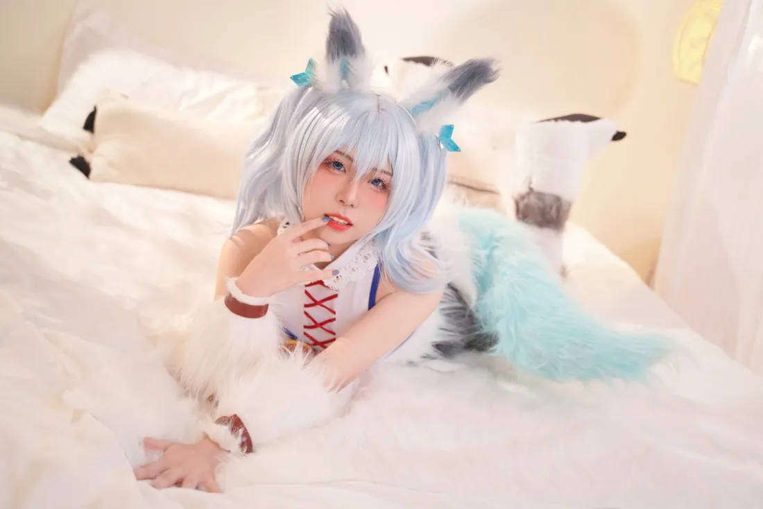 兽耳娘cosplay手机壁纸｜居家背景图片 - 角色扮演「哲风壁纸」