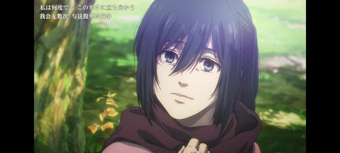 2k三笠·阿克曼壁纸｜自然背景图片 - 进击的巨人「哲风壁纸」