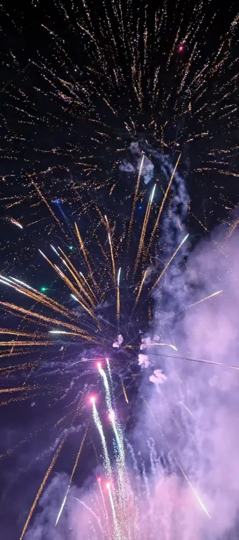 烟花手机壁纸｜夜空背景图片 - 节日庆典「哲风壁纸」