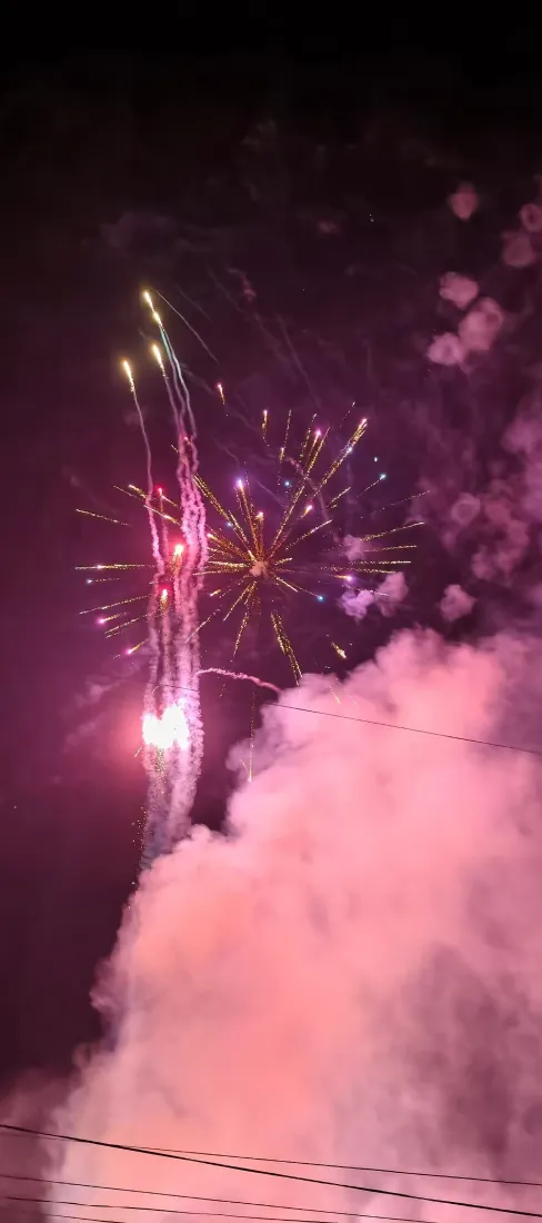 烟花手机壁纸｜夜空背景图片 - 节日绚烂烟火「哲风壁纸」
