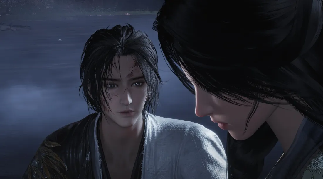 2k燕云十六声壁纸｜古风背景图 - 角色互动场景「哲风壁纸」