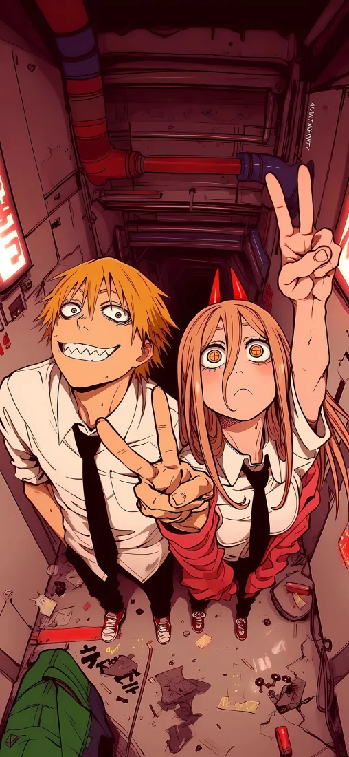 电锯人手机壁纸｜室内背景图片 - 电次帕瓦「哲风壁纸」