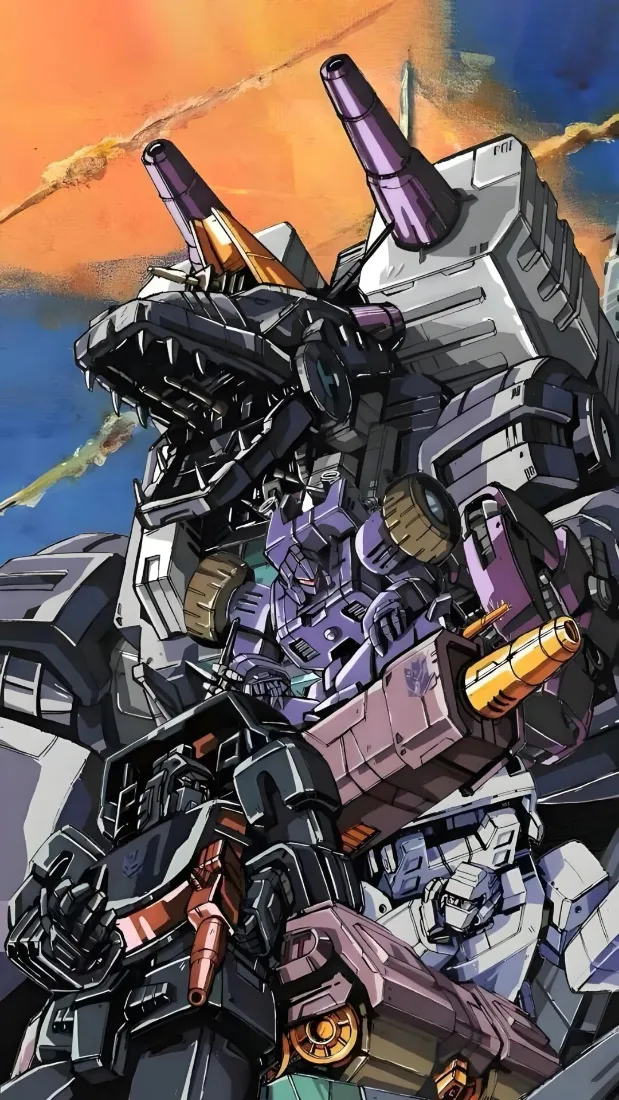 铁甲龙手机壁纸｜变形金刚背景图片 - 科幻机械「哲风壁纸」