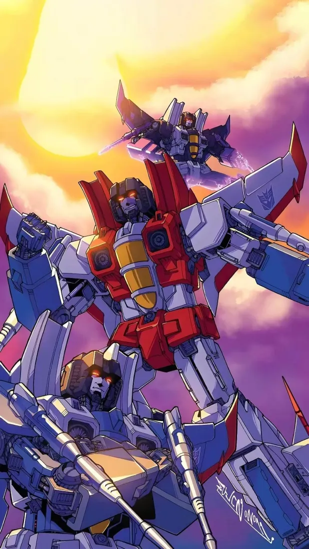 变形金刚G1红蜘蛛手机壁纸｜科幻背景图片 - 狂派机器人「哲风壁纸」