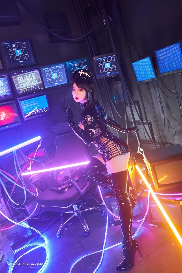 赛博朋克手机壁纸｜科幻背景图片 - 霓虹科技场景「哲风壁纸」