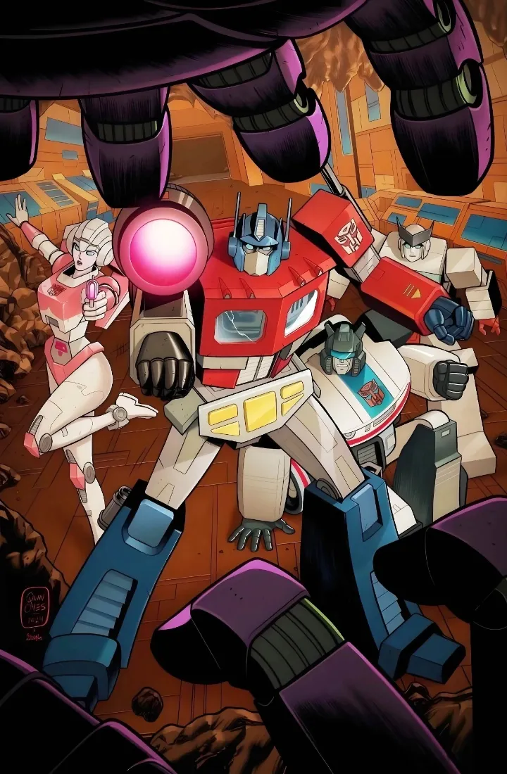 G1变形金刚手机壁纸｜科幻背景图片 - 擎天柱阿尔茜「哲风壁纸」