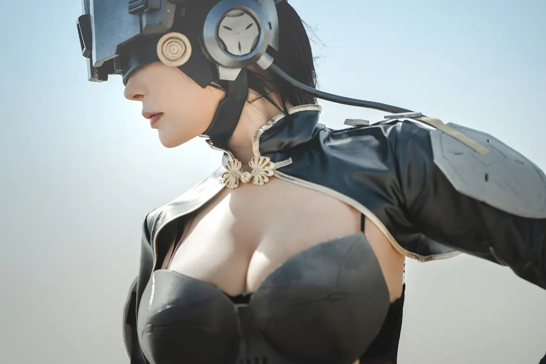 2k科幻机械女性壁纸｜赛博朋克背景图片 - 神秘「哲风壁纸」