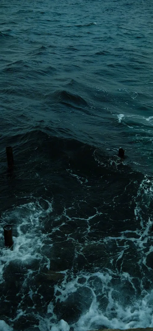 黑海手机壁纸｜海浪背景图片 - 自然风景「哲风壁纸」