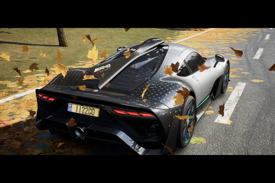 2k奔驰AMG赛车壁纸｜极品飞车集结背景图片 - 游戏场景「哲风壁纸」