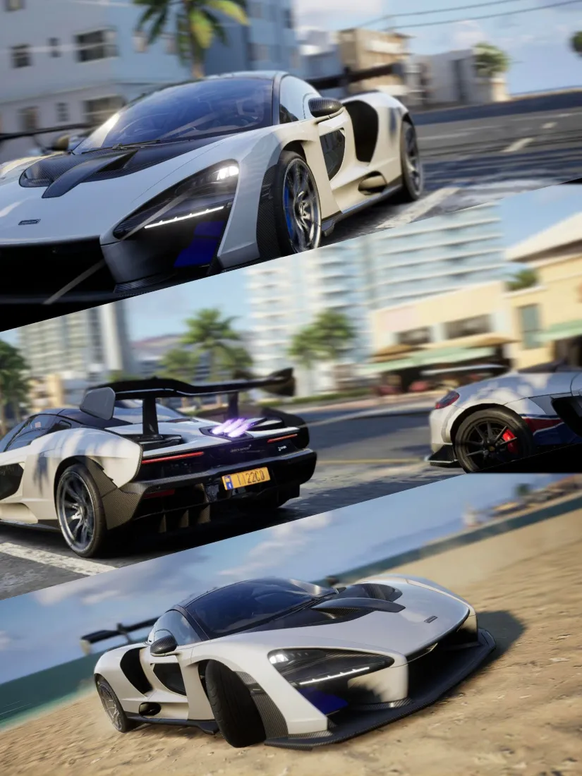 极品飞车·集结手机壁纸｜城市赛道背景图片 - 迈凯伦「哲风壁纸」