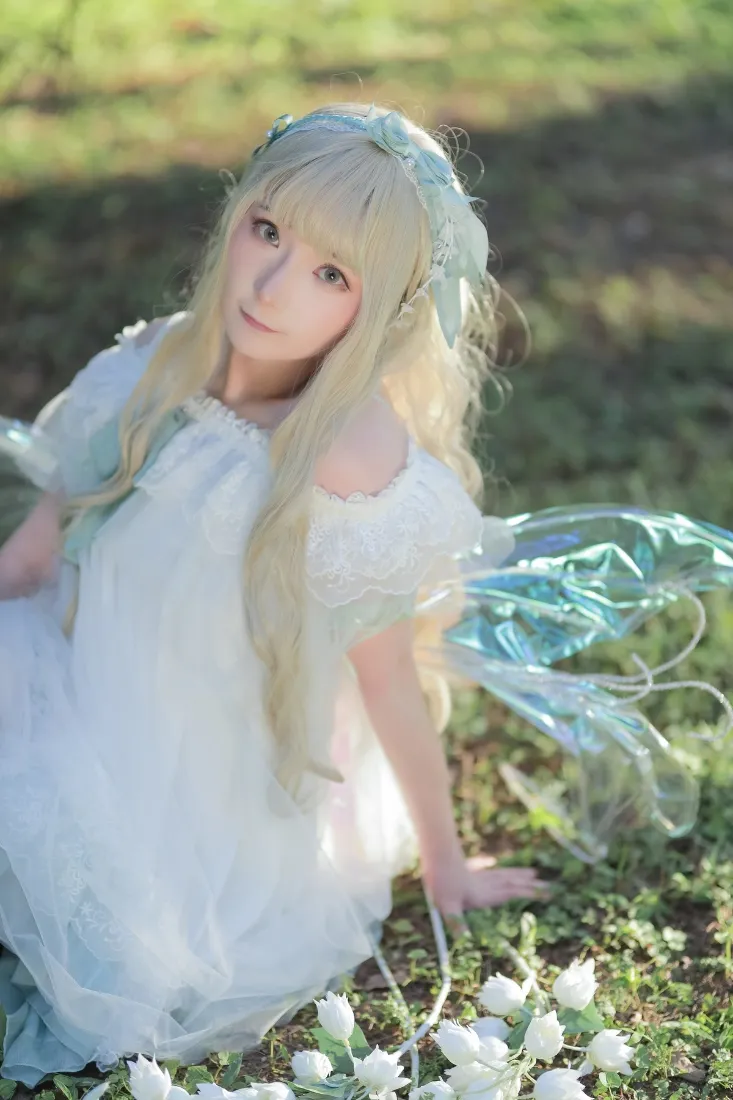 精灵手机壁纸｜树林背景图片 - cosplay精灵少女「哲风壁纸」