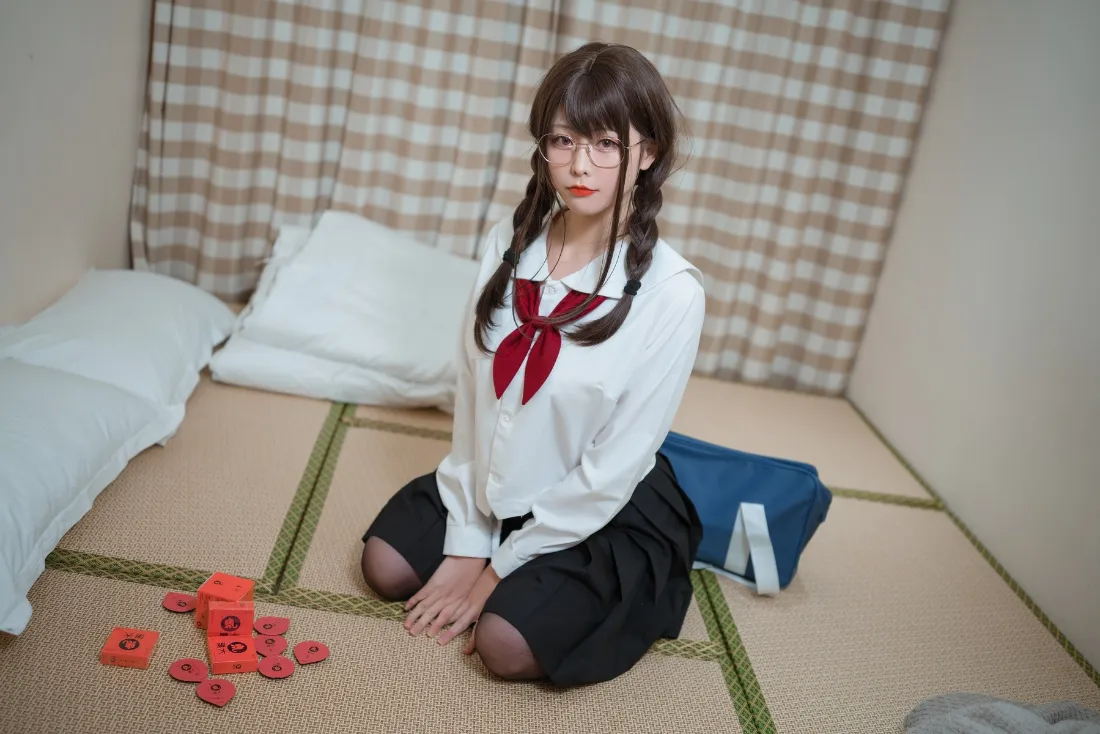 2k校服女生壁纸｜日式榻榻米背景 - 居家学习「哲风壁纸」