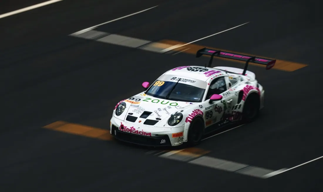 2k保时捷911赛车壁纸｜赛道背景图片 - 竞速「哲风壁纸」