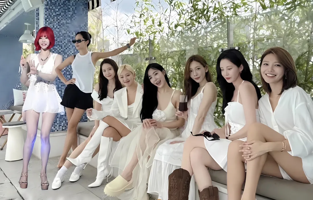 3k少女时代壁纸｜户外休闲背景图片 - 韩国女团「哲风壁纸」